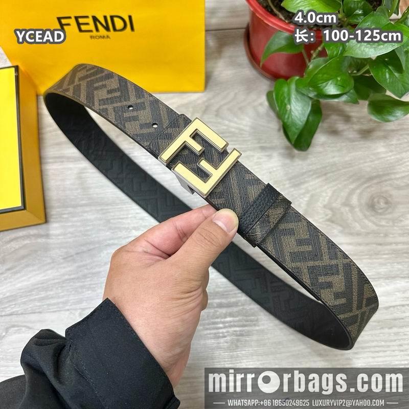 Fendi belt 40mmX100-125cm 8L146