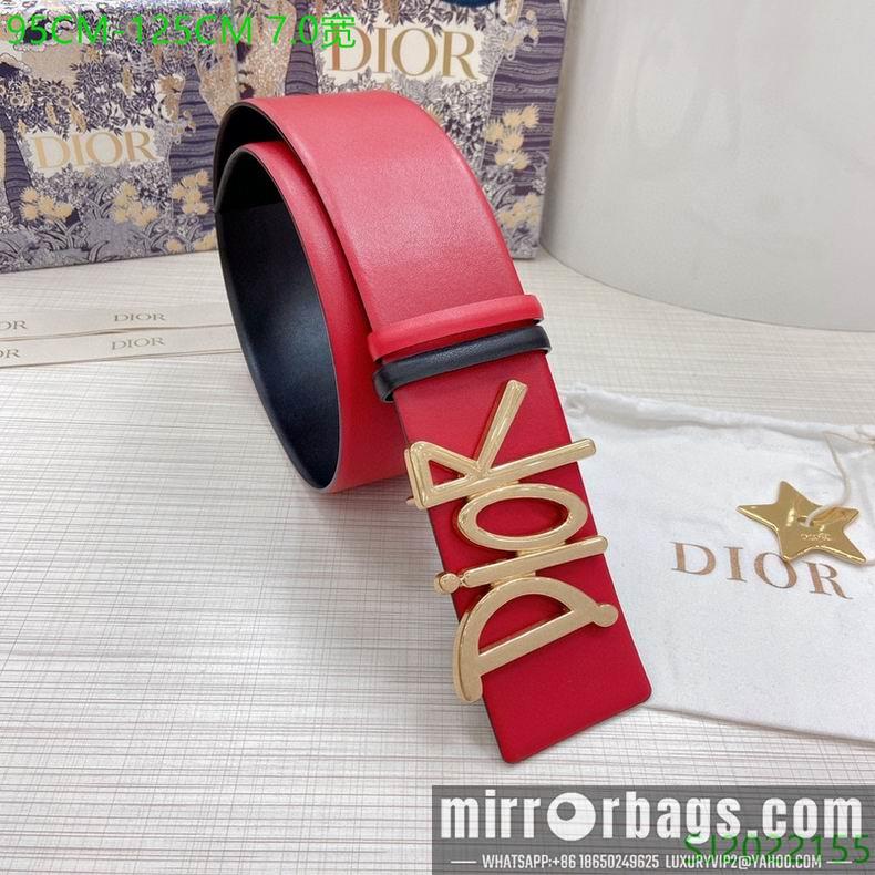 Dior Belt 70mmX95-125cm 7d09