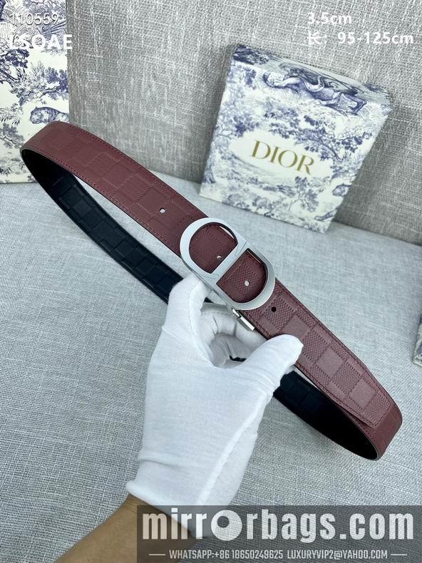 Dior Belt 35mm 95-125cm 8L08