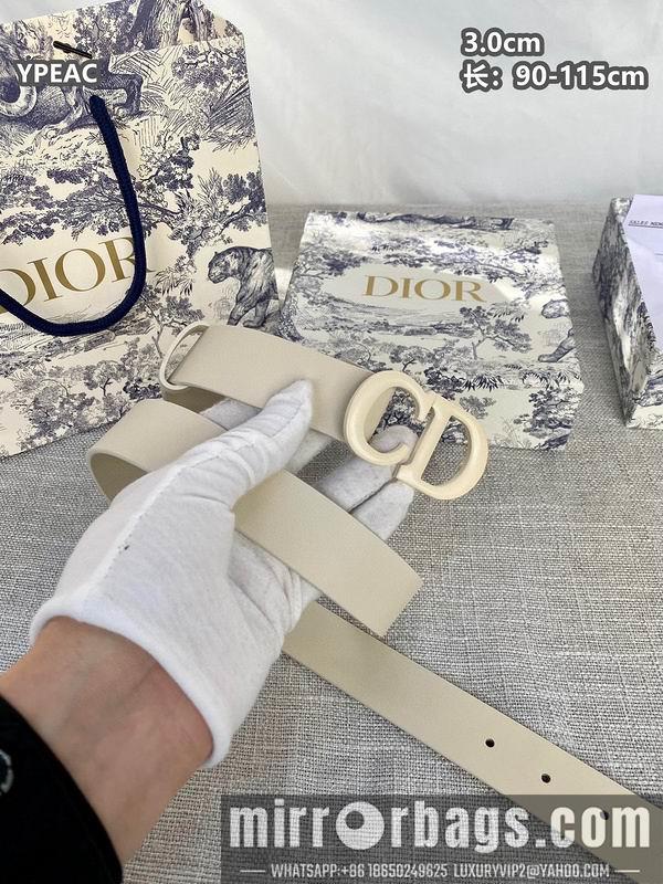 Dior belt 30mmX90-115cm 8L01