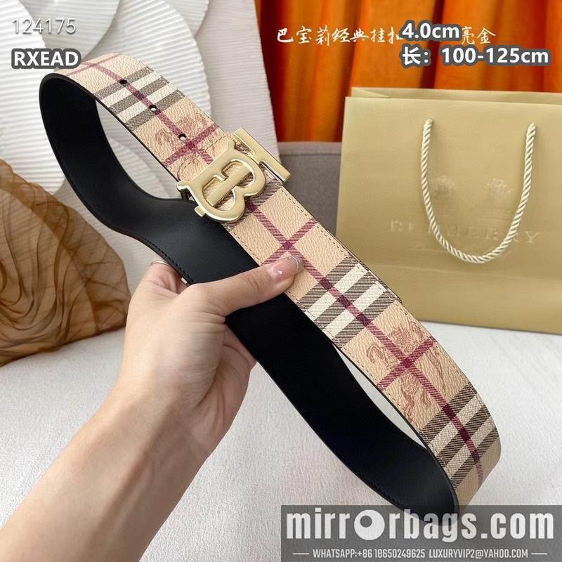 Burberry belt 40mmX100-125cm 8L07