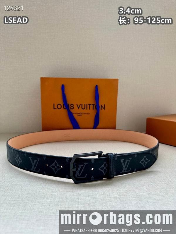 LV belt 34mmX95-125cm 8L23