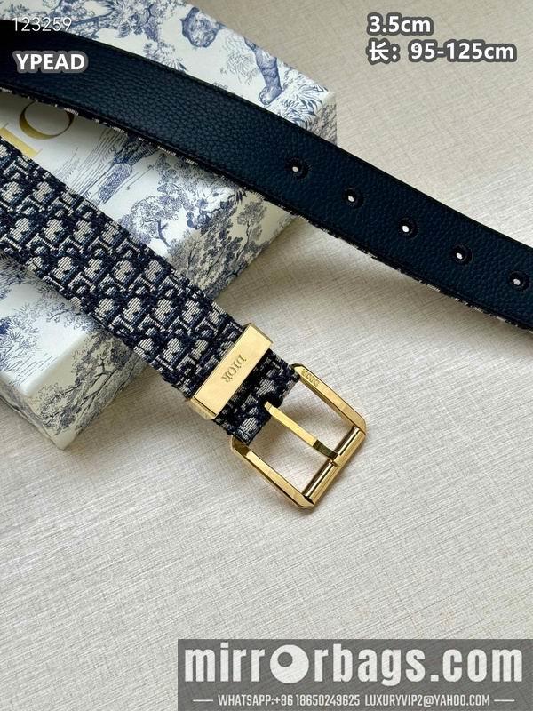 Dior belt 35mmX95-125cm 8L31