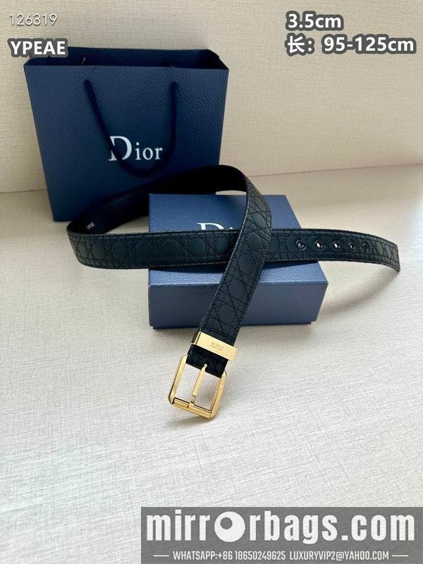 Dior belt 35mmX95-125cm 8L15