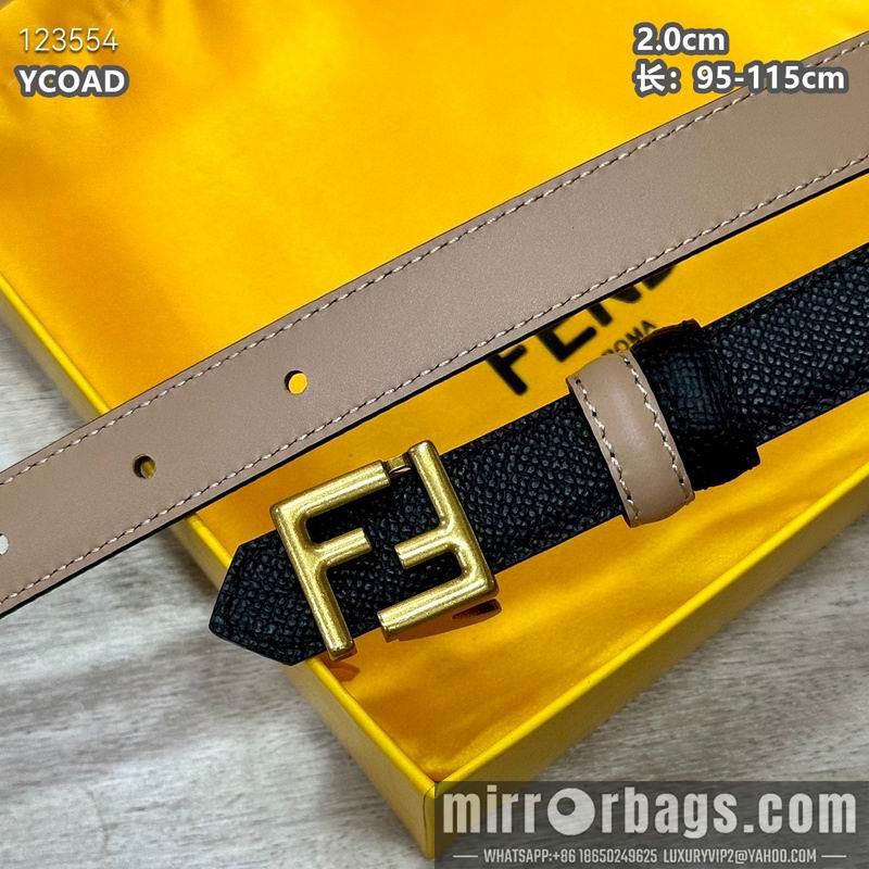 Fendi belt 20mmX95-115cm 8L16