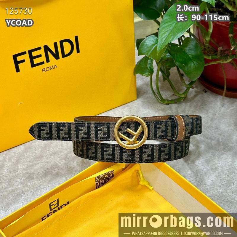 Fendi belt 20mmX90-115cm 8L18