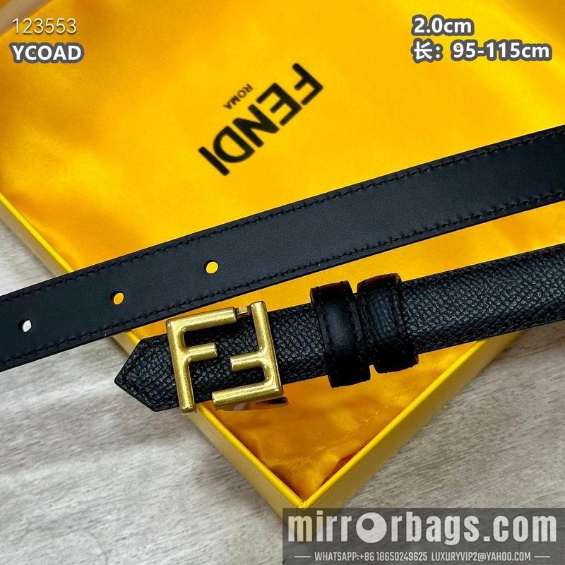 Fendi belt 20mmX95-115cm 8L16