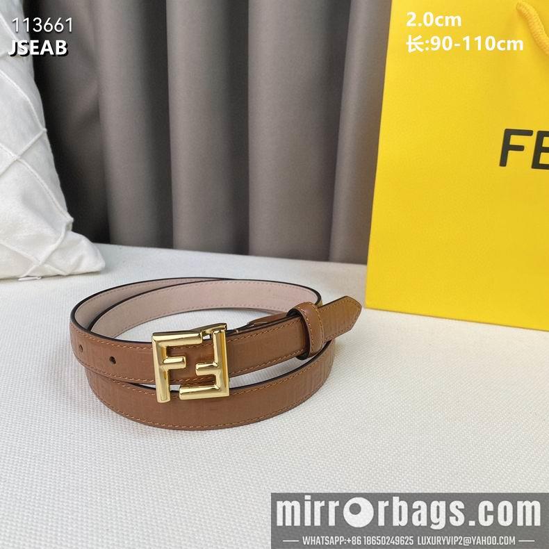 Fendi Belt 20mmX90-110cm 8L08