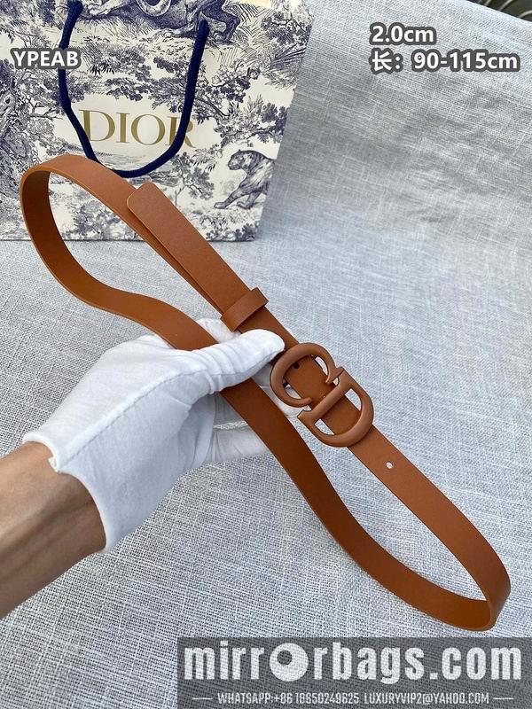 Dior belt 20mmX90-115cm 8L23