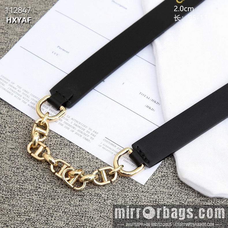 Dior Belt 20mmX95-110cm 8L07