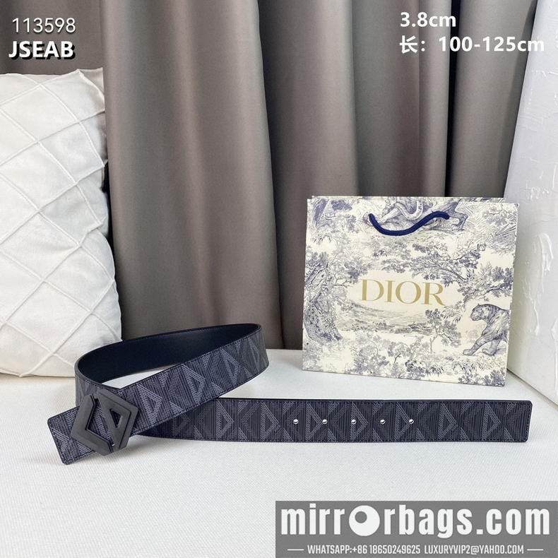Dior belt 38mmX100-125cm 8L02