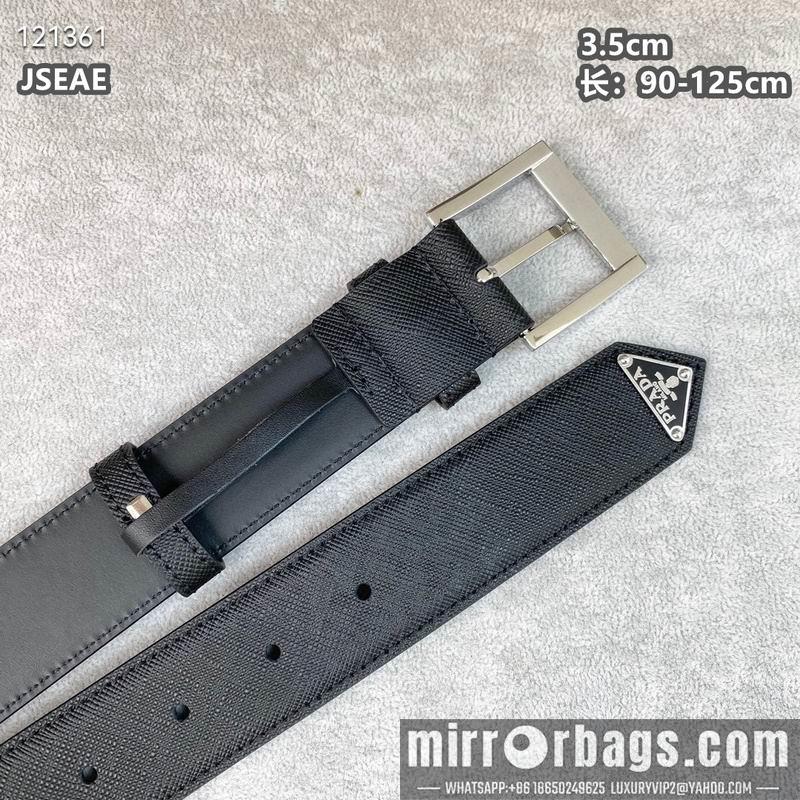 Prada belt 35mmX90-125cm 8L32
