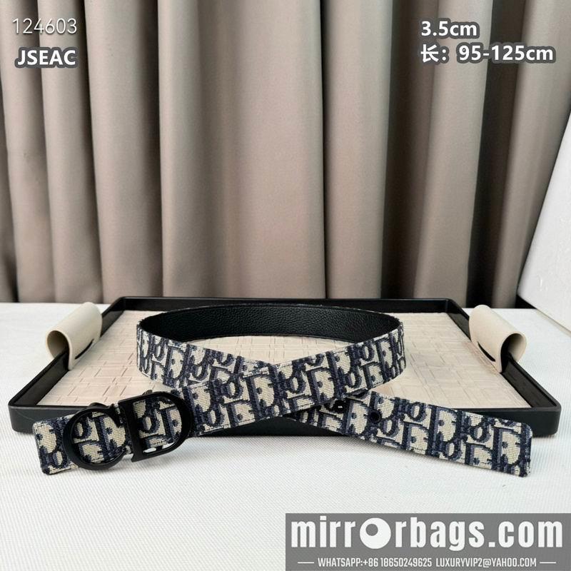 Dior belt 35mmX95-125cm 8L21