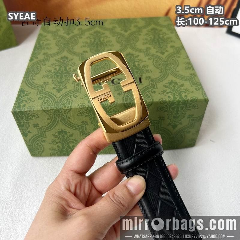 Gucci belt 35mmX100-125cm 8L95