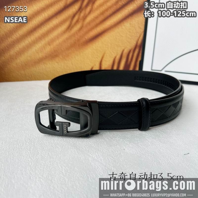 Gucci belt 35mmX100-125cm 8L80