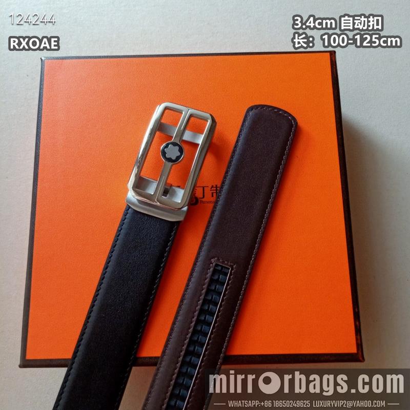 Montlanc belt 34mmX100-125cm 8L08