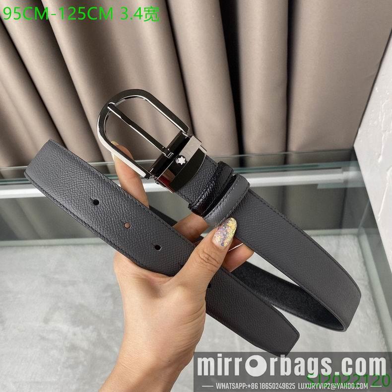 Montblanc Belt 34mmX95-125CM 7D30