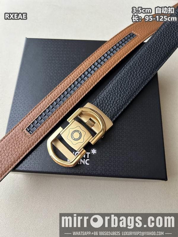 Montlanc belt 35mmX100-125cm 8L73