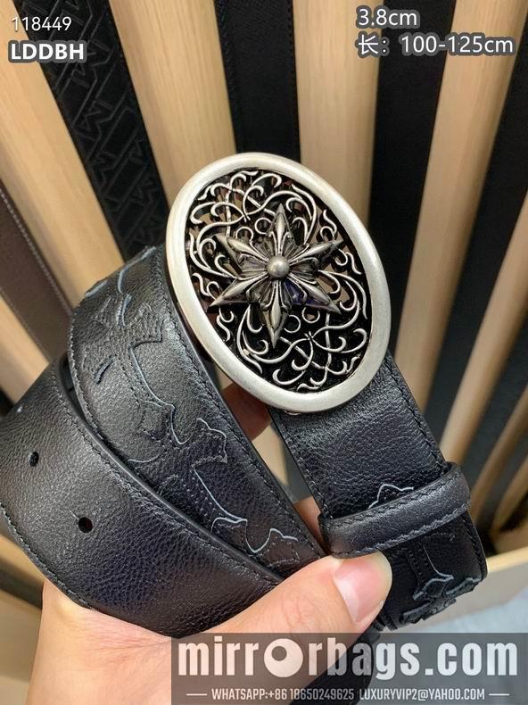 Chrome Hearts belt 38mmX100-125cm 8L18