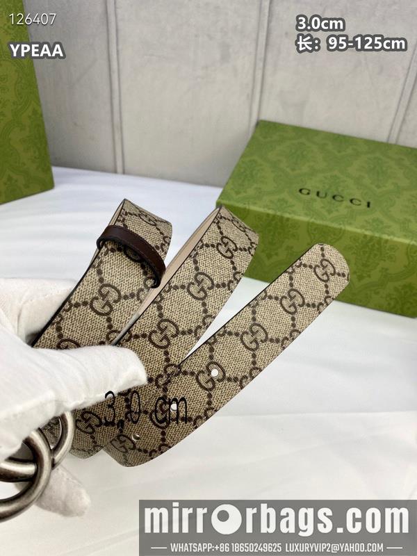 Gucci belt 30mmX95-125cm 8L20