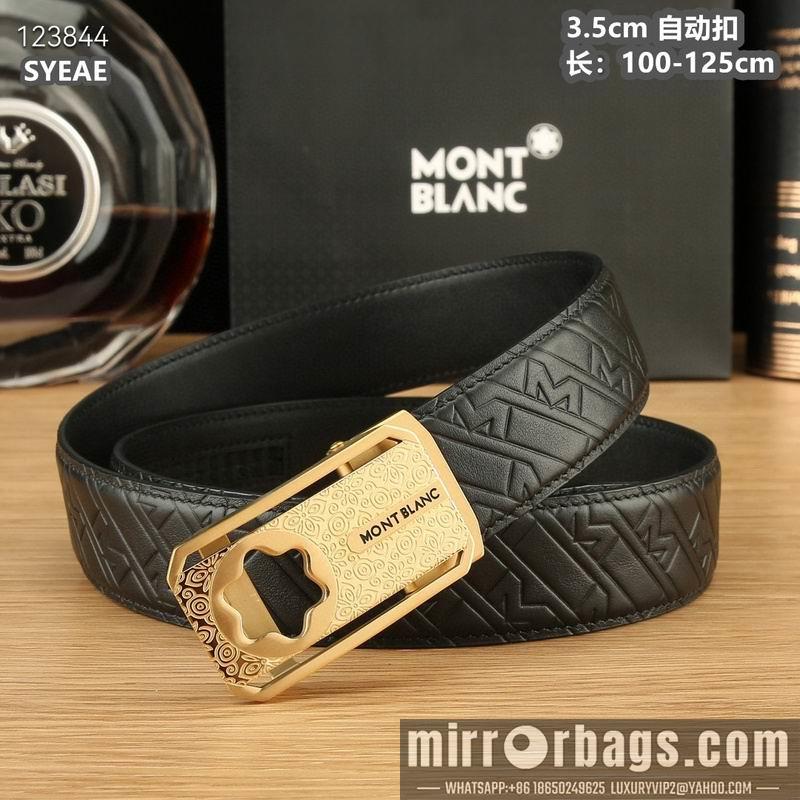 Montlanc belt 35mmX100-125cm 8L57