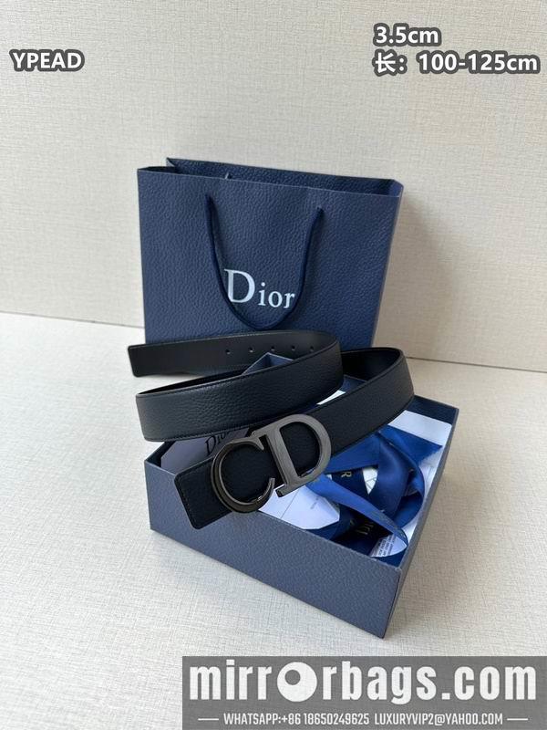 Dior belt 35mmX100-125cm 8L36