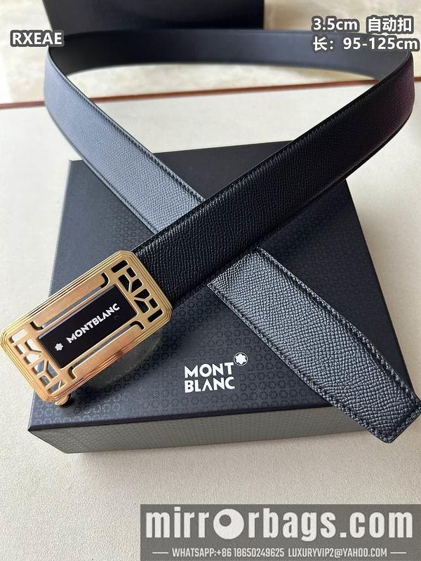 Montlanc belt 35mmX100-125cm 8L74