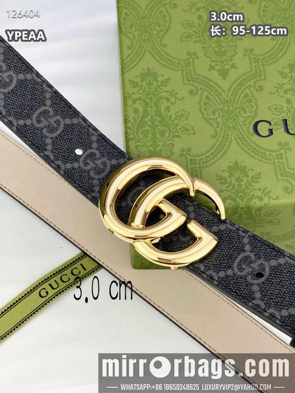 Gucci belt 30mmX95-125cm 8L20