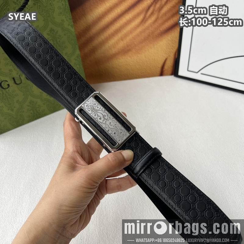 Gucci belt 35mmX100-125cm 8L97