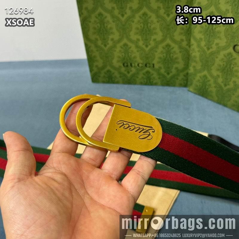 Gucci belt 38mmX95-125cm 8L49