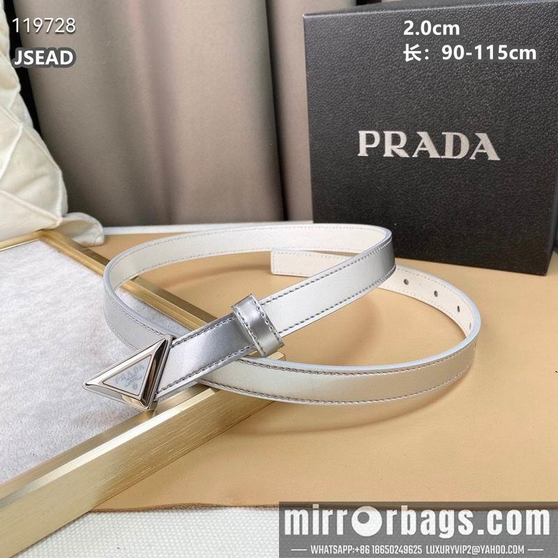 Prada belt 20mmX90-115cm 8L040801