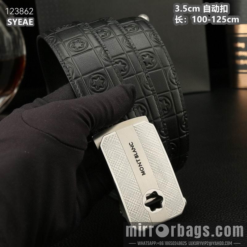 Montlanc belt 35mmX100-125cm 8L48