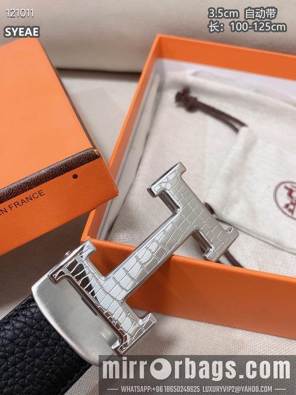 Hermes belt 35mmX100-125cm 8L34