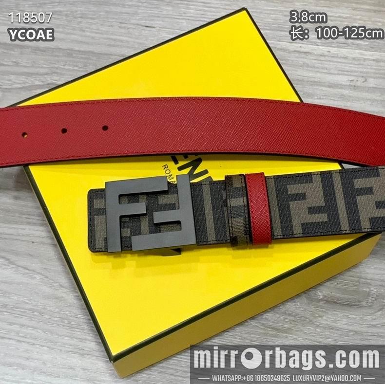 Fendi belt 38mmX100-125cm 8L01