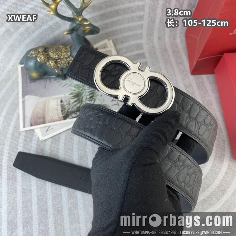 Ferragamo belt 38mmX105-125cm 8L23