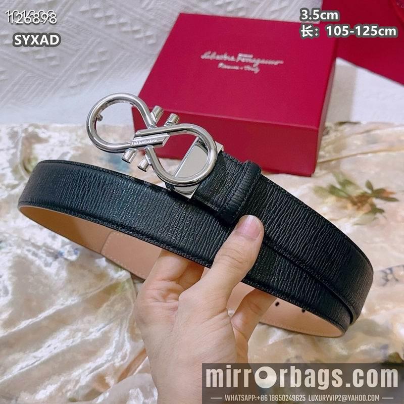 Ferragamo belt 35mmX105-125cm 8L94