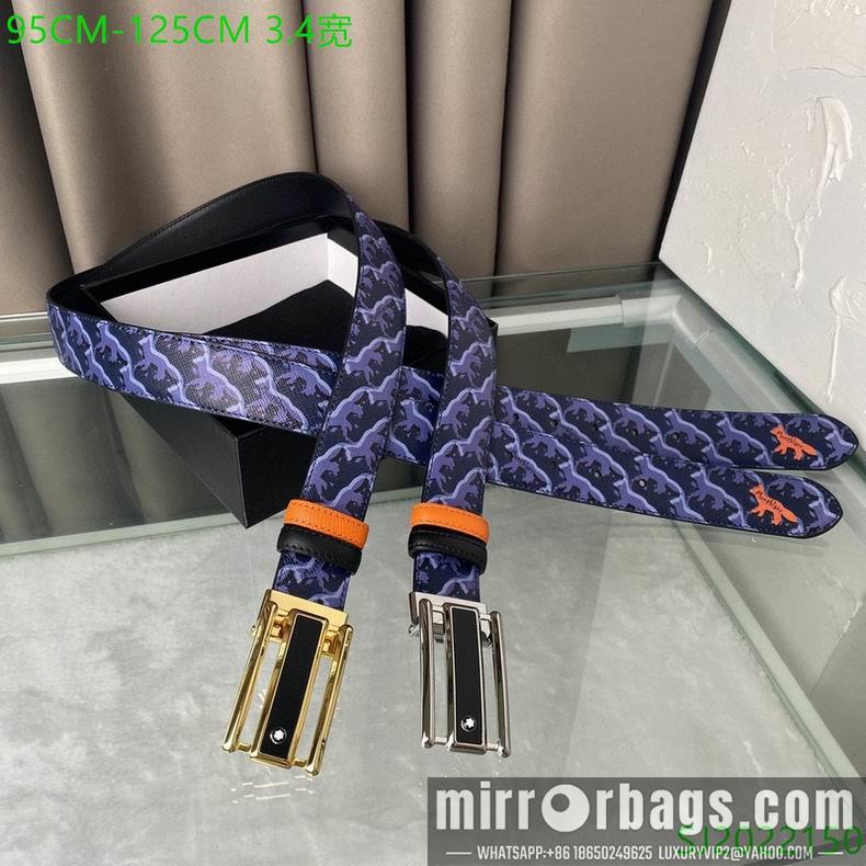 Montblanc Belt 34mmX95-125CM 7D28