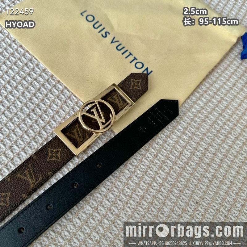 LV belt 25mmX95-115cm 8L15