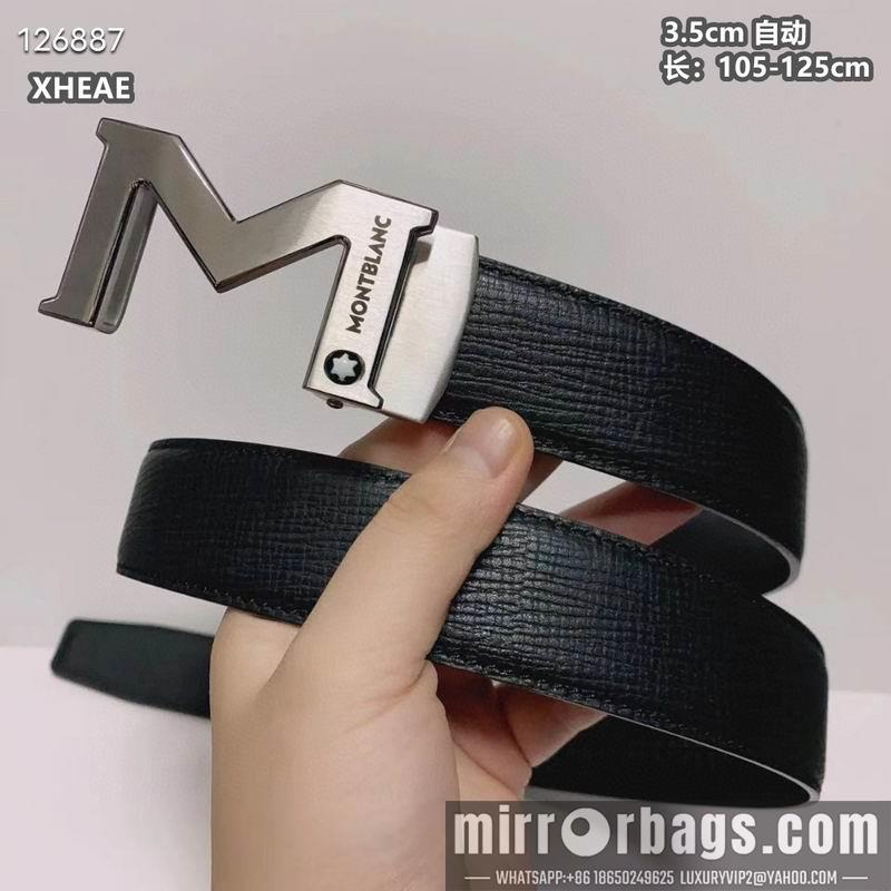 Montlanc belt 35mmX105-125cm 8L65