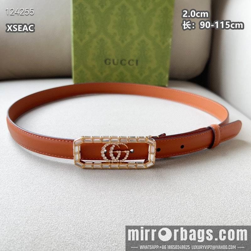 Gucci belt 20mmX90-115cm 8L17