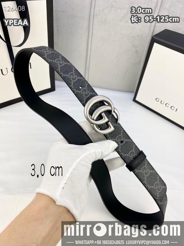 Gucci belt 30mmX95-125cm 8L19
