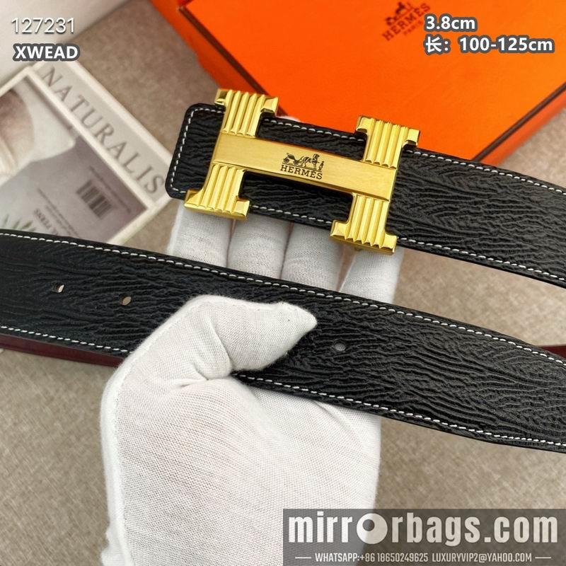 Hermes belt 38mmX100-125cm 8L54