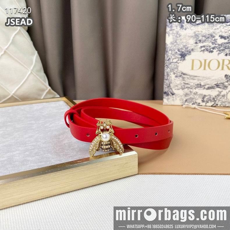 Dior belt 17mmX90-115cm 8L02