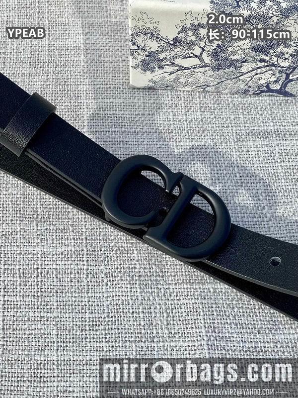 Dior belt 20mmX90-115cm 8L23