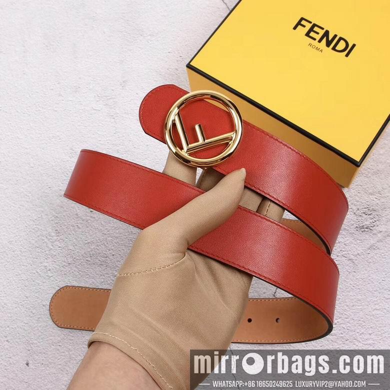 Fendi Belt 38mmX95-125cm 7D45