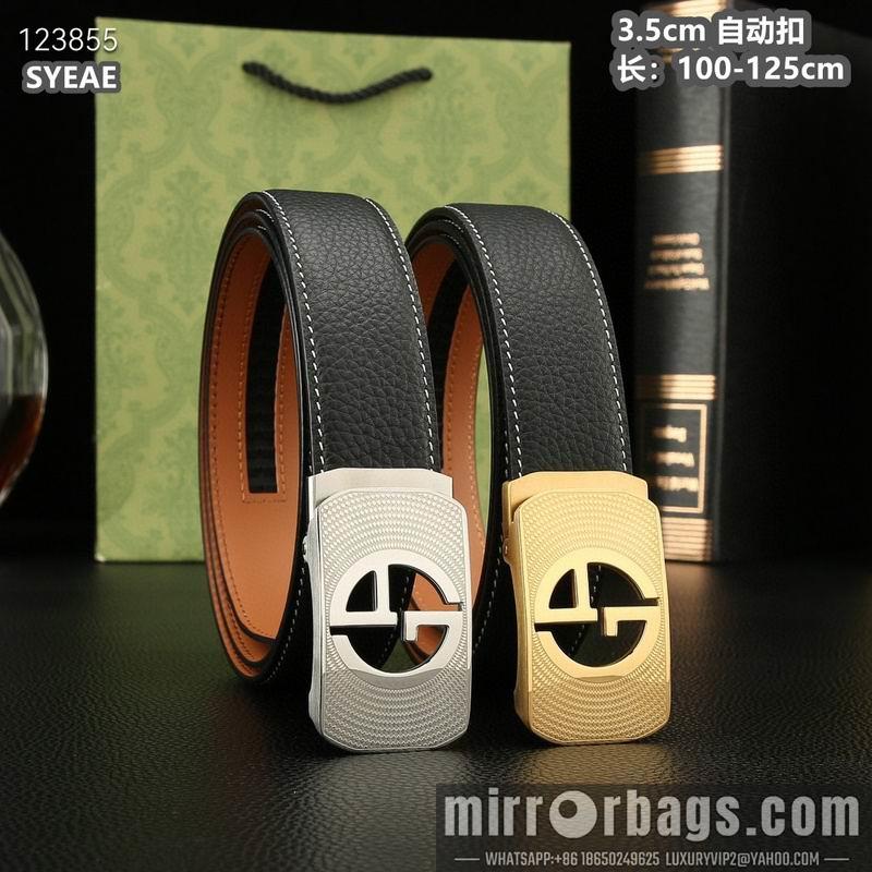 Gucci belt 35mmX100-125cm 8L38