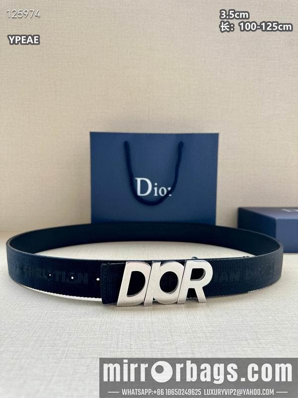 Dior belt 35mmX100-125cm 8L29