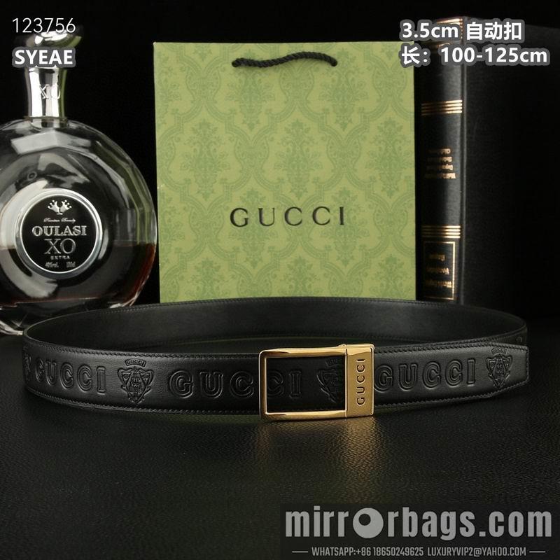 Gucci belt 35mmX100-125cm 8L51