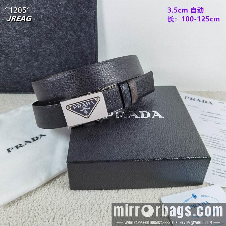 Prada belt 35mmX100-125cm 8L09