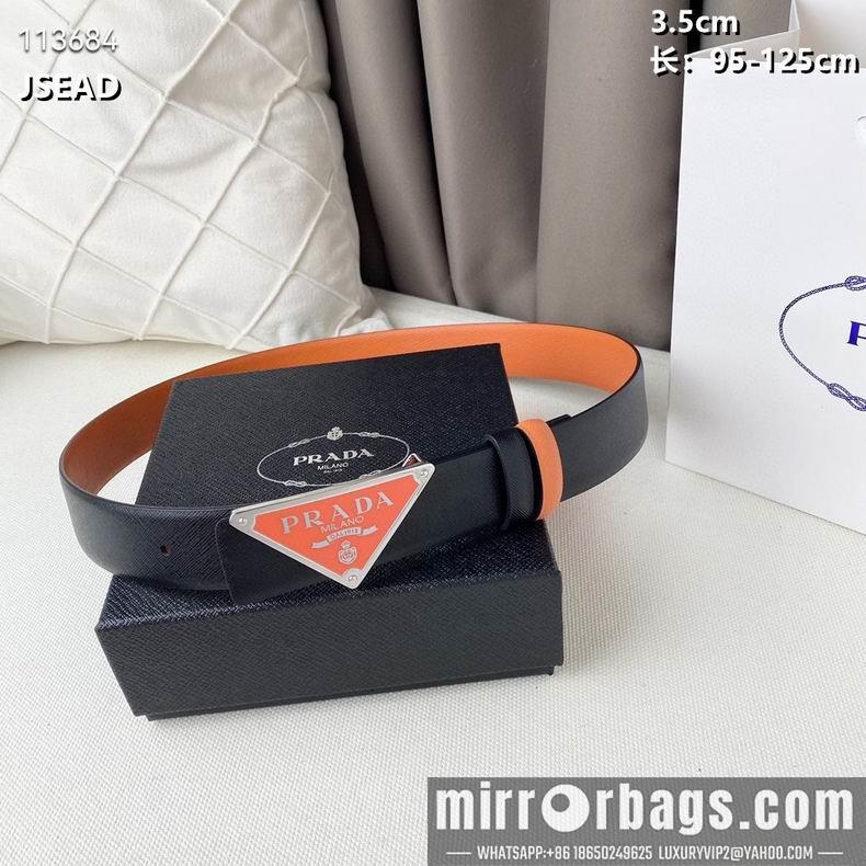 Prada belt 35mmX95-125CM 8L20